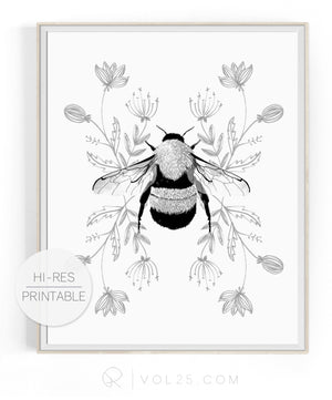 Honey | High quality Large scale printable art