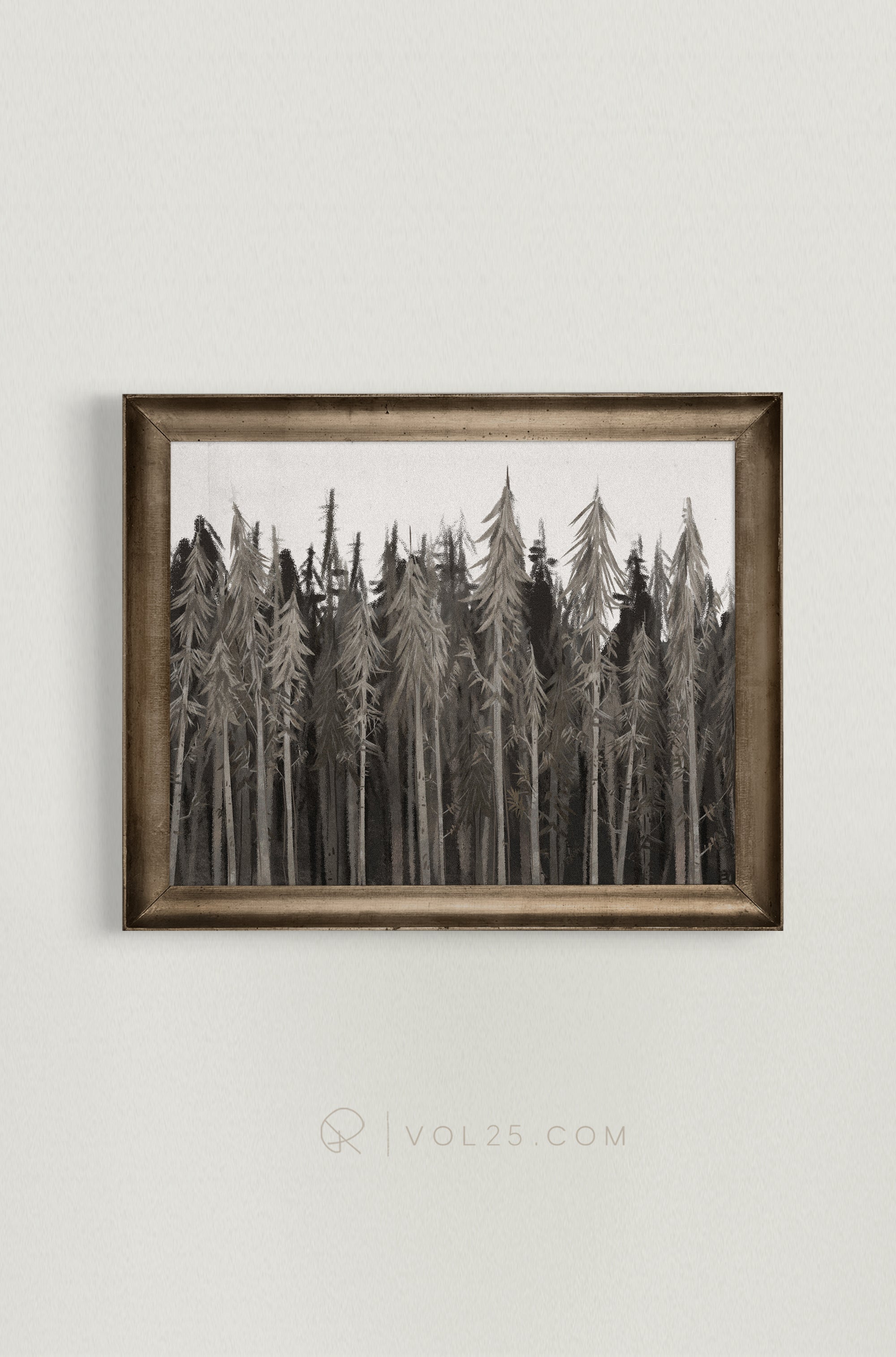 Relic Landscape | Textured Cotton Canvas Art Print, several sizes | VOL25