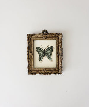 Original Miniature art in a vintage inspired frame | 015 CENTAINE