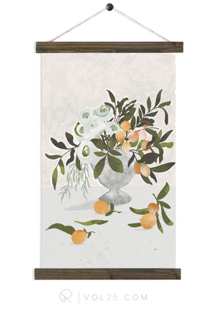 Citrus | Canvas Wall Hanging | More options