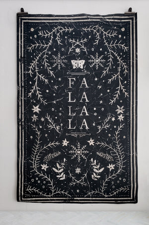 FA LA LA |  Canvas Hand Distressed Tapestry | more options