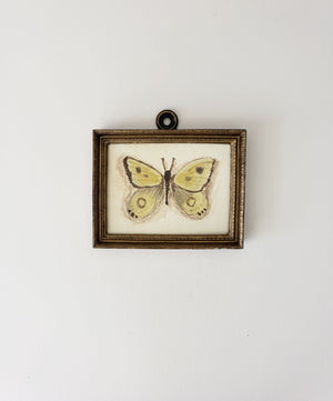 Original Miniature art in a vintage inspired frame | 018 GUINEVERE