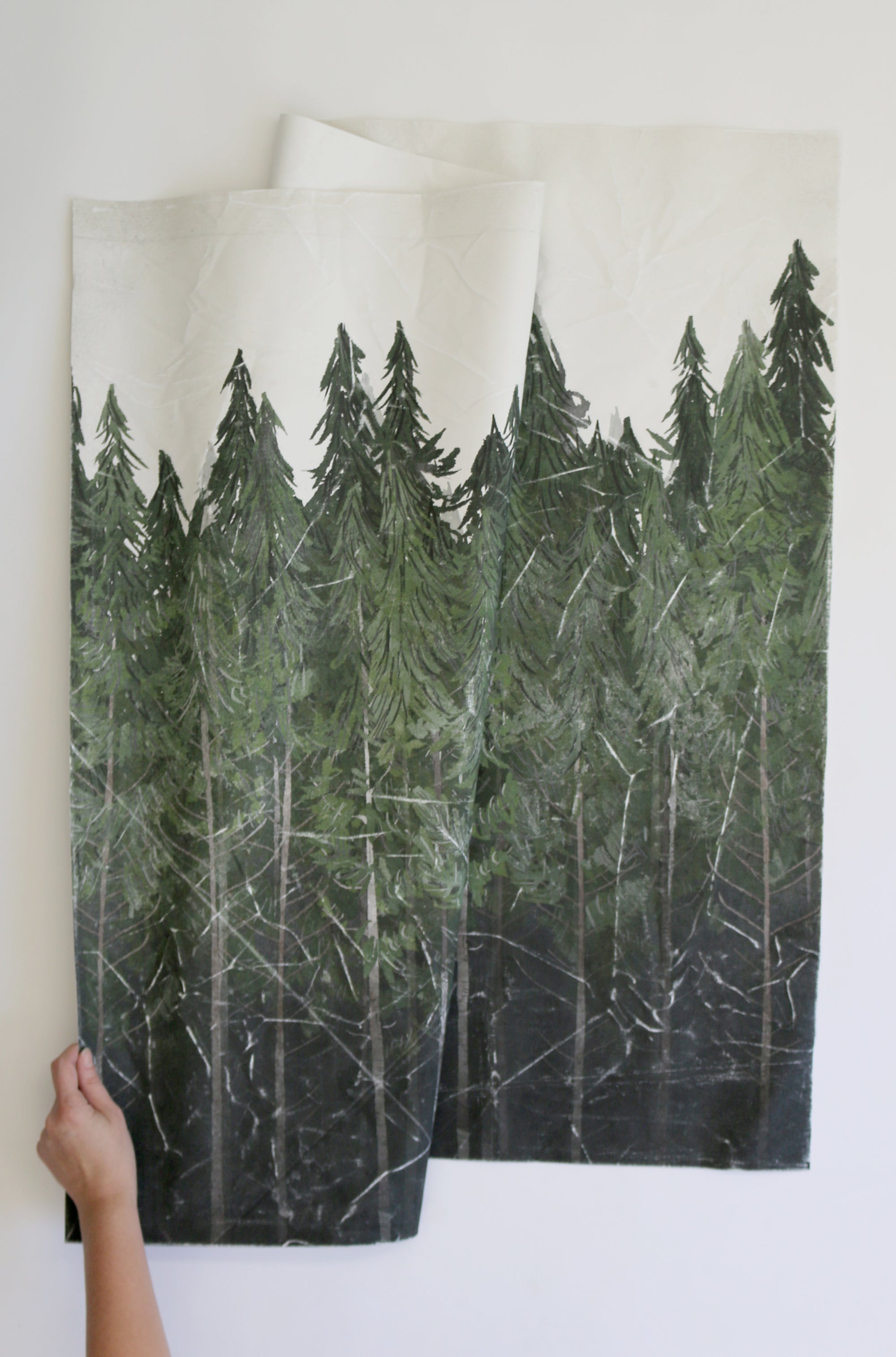 Into The Woods |  Canvas Hand Distressed Tapestry | more options