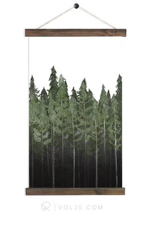 Into The Woods |  unique wall hanging art | More options QZ109
