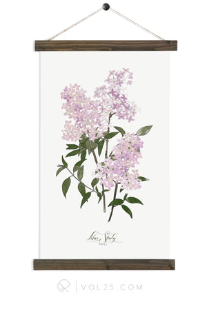 Lilac Study-  | unique wall hanging art | more options