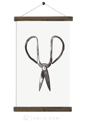 Shears-  | unique wall hanging art | more options