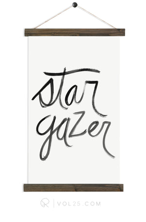 Stargazer | Canvas Wall hanging | more options