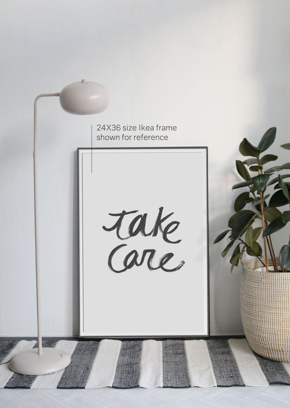 Take Care | High quality Large scale printable art