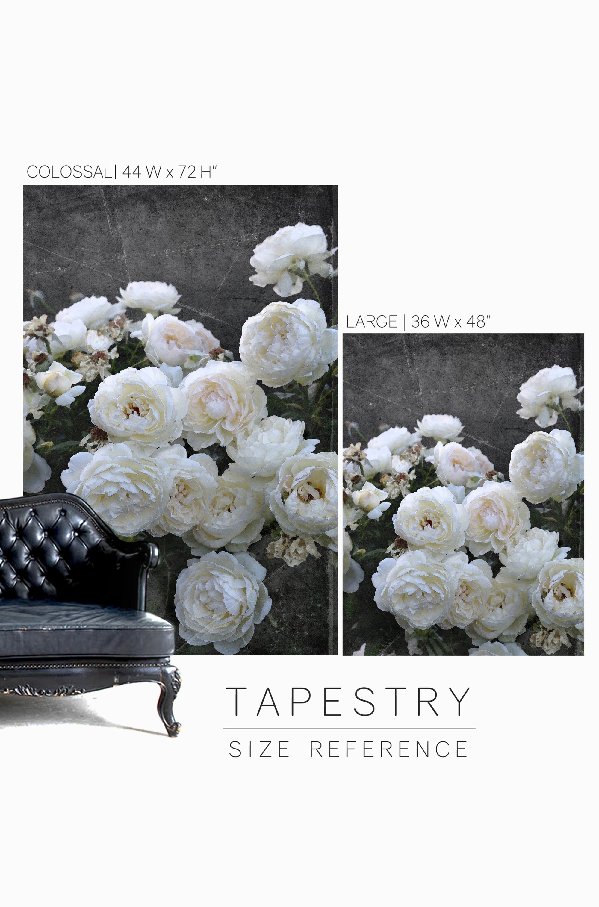 Twilight |  Canvas Hand Distressed Tapestry | more options