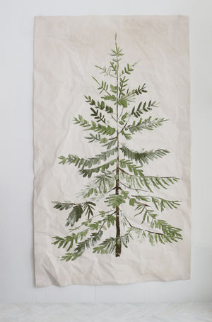 Towering Fir |  Canvas distressed Tapestry | more options