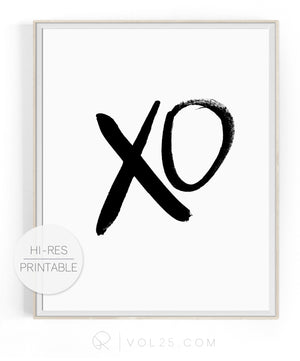 XO | High quality Large scale printable art